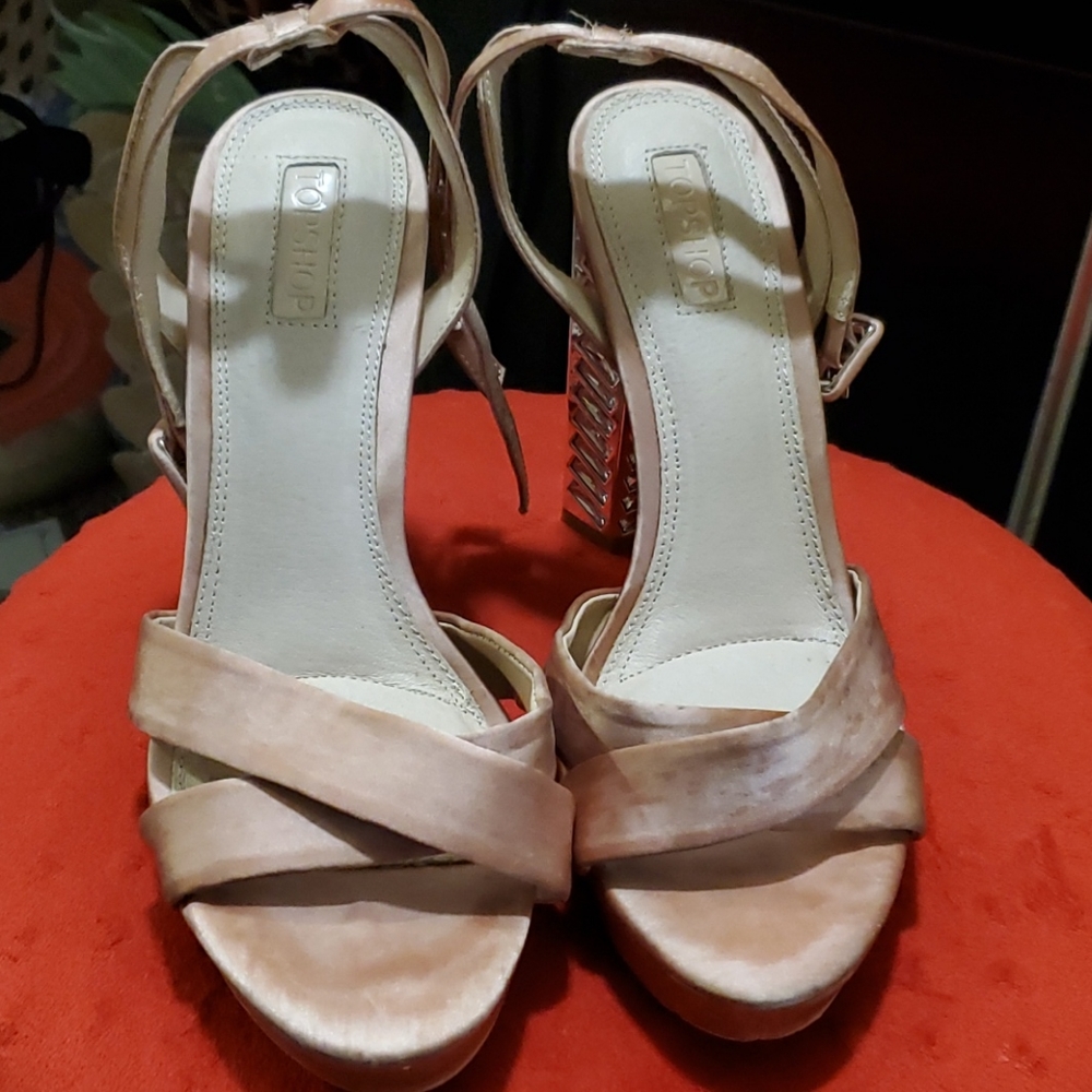 Cute shimmery heels